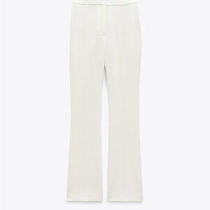 Zara White Women's Pants